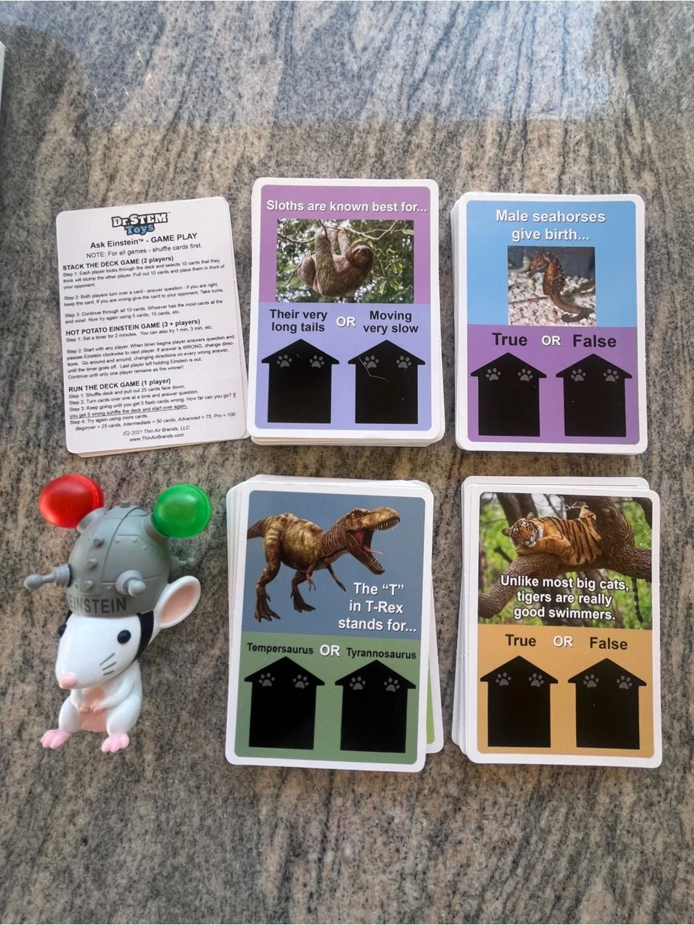 Ask Einstein mouse game